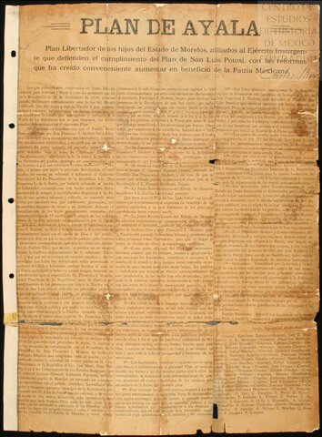 PLAN DE AYALA