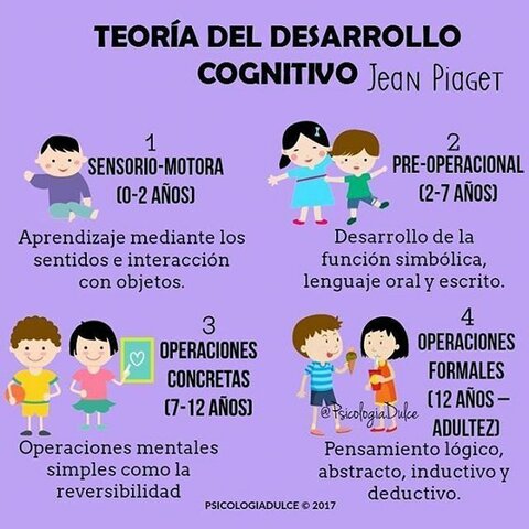 Teoría del desarrollo cognitivo de Piaget