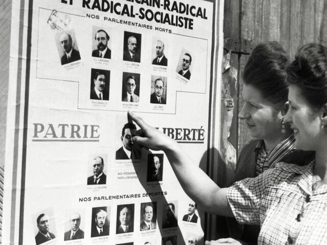 Voto femenino en Francia