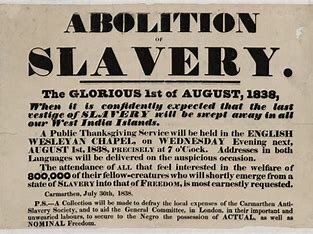 Britain Abolishes Slavery