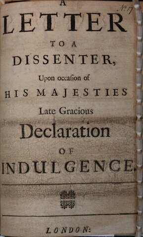 The Declaration of Indulgence