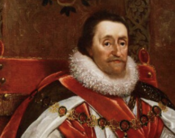James I death
