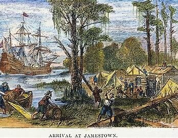 Creation of Jameston in Virginia