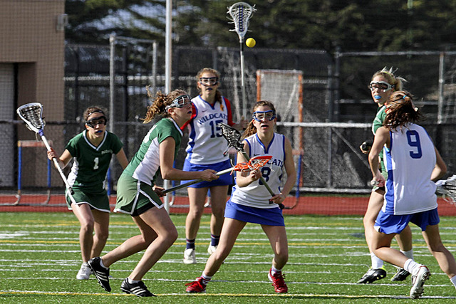 Lacrosse played by women.