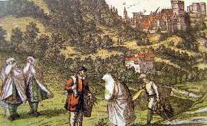 La expulsión de los moriscos de España.