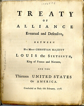Treaty of Amity and Commerce/ Treaty of Alliance