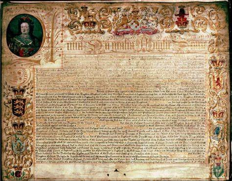 Act of Union between England and Scotland - 1707