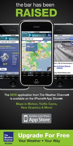 The Weather Channel goes Mobile!