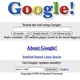Heres the orginal google search page from 1998 pretty adorably retro