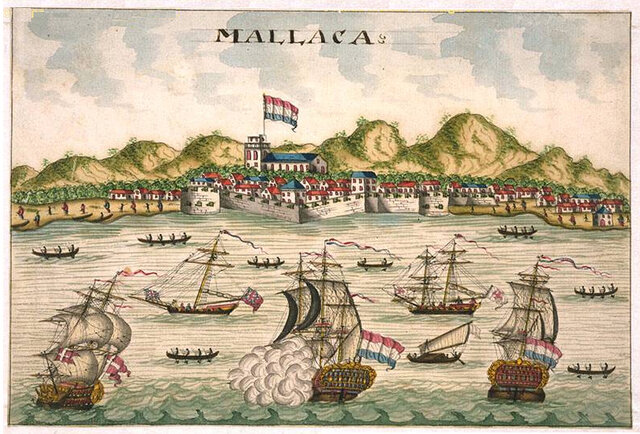 Dutch Capture Malacca