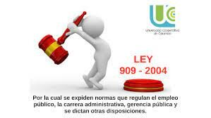 Ley 909 2004