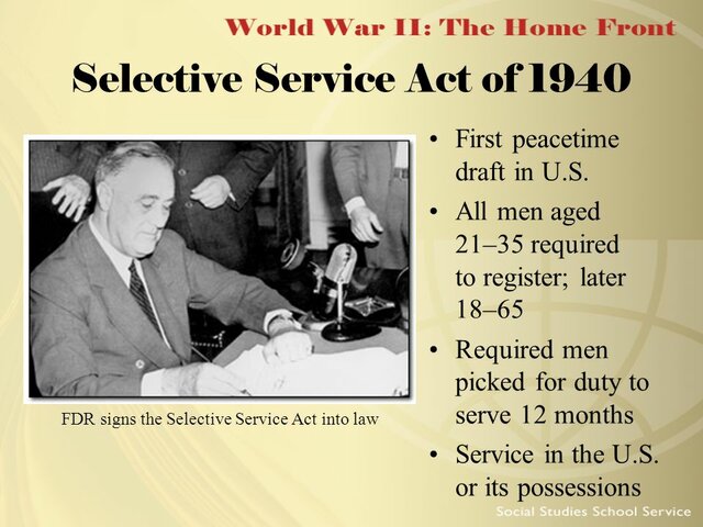 selective service