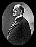 William McKinley is inaugurated as the 25th president