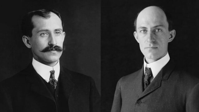 Wright Brothers Make The First Flight
