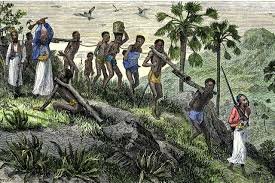 Europeans began to enslave Africans