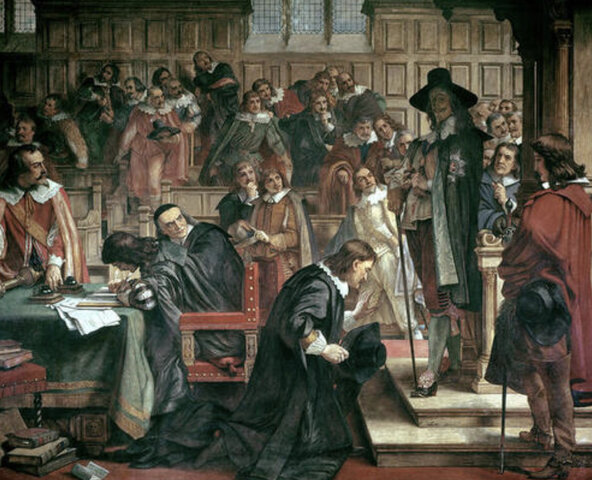 Charles I declared war on Parliament