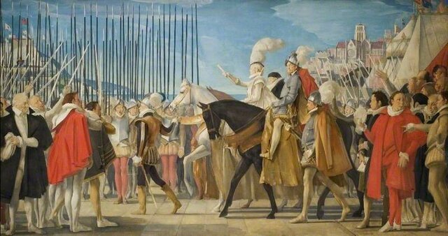 Speech to the troops at Tilbury : 1588