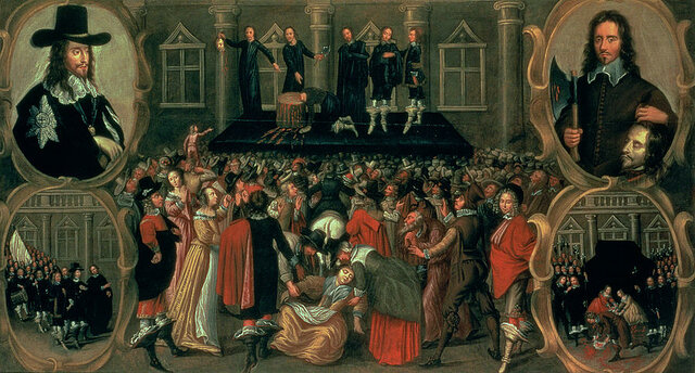Execution of the king Charles I