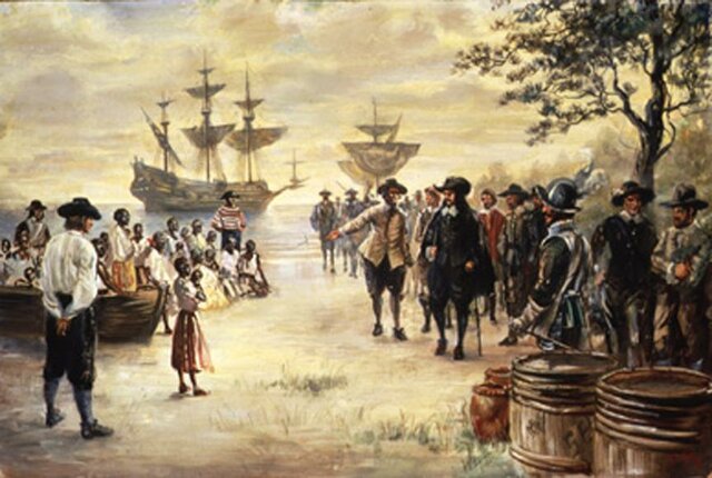 Ships Arrive to Jamestown