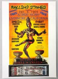 Rolling Stones hosted Altamont music festival