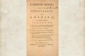 “Common Sense” published by Thomas Paine