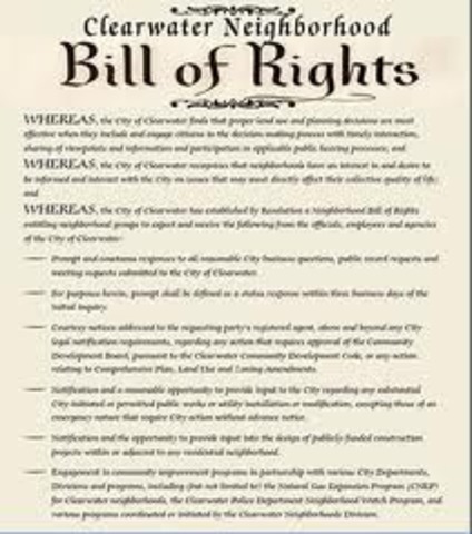 Bill of rights