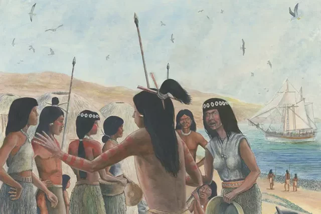 Nicoleno Indians left San Nicolas Island