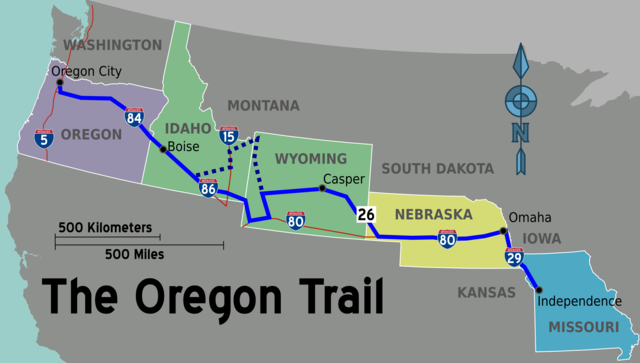 Great Migration via the Oregon Trail