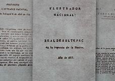 Publicación del Ilustrador Nacional.