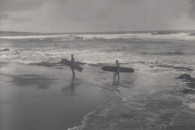 First Photograph of Surfing
