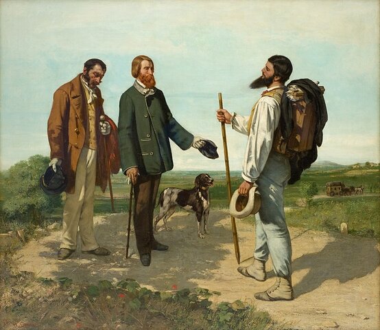 "Bonjour, Monsieur Courbet"