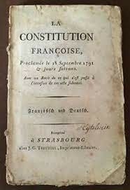 CONSTITUCIÓ 1791