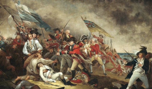 The Battle of Bunker Hill(Breed's Hill)