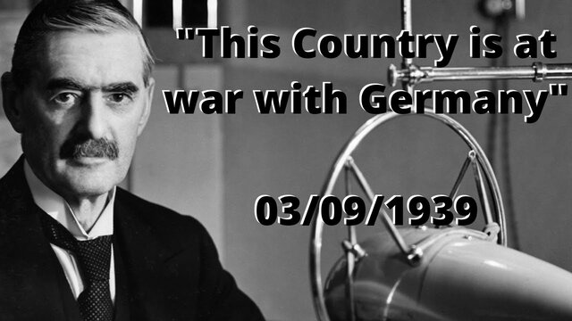 Francija in VB napovesta vojno Nemčiji