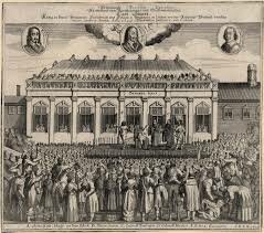 The execution of Charles I