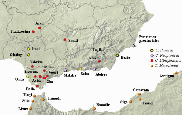 Fundación de colonias fenicias