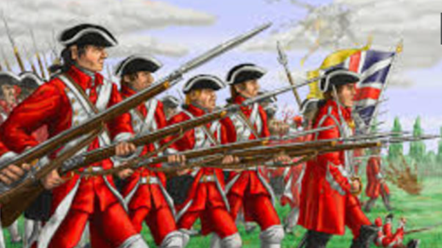 1,000 redcoats