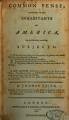 "Common sense" published by Thomas Paine