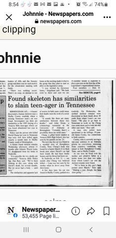 Johnnie Luna's Body Discovered