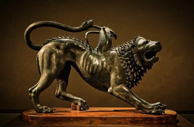 ETRURIA. La Quimera de Arezzo