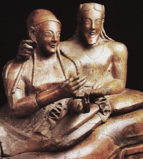 ETRURIA. Sarcófago de los esposos