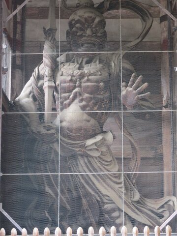 Nio guardian statues (Japanese)