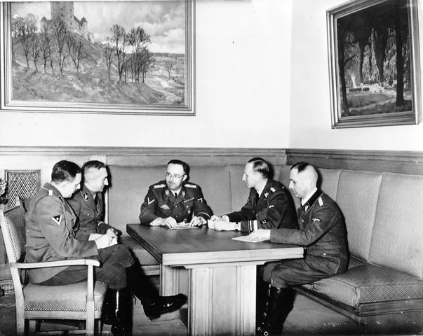 Wannsee Conference in Berlin: Heydrich outlines plan to murder Europe's Jews