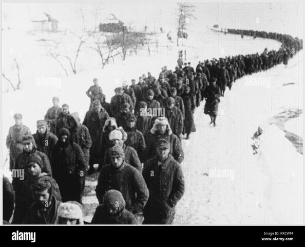 German 6th Army surrenders at Stalingrad (Volgograd)