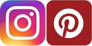 Pinterest and Instagram