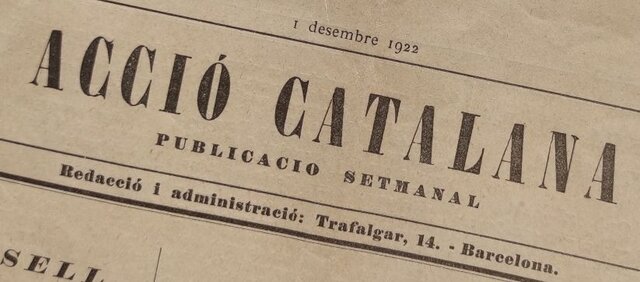 Creació Acció Catalana