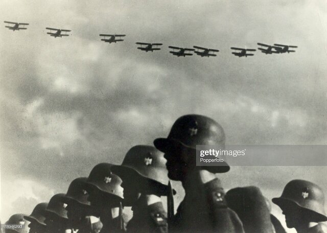 L'invasione nazista della gran Bretagna.