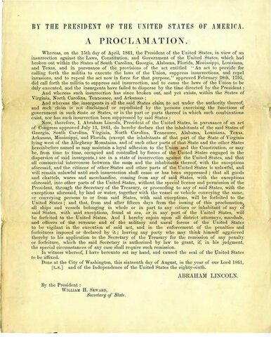 Union Blockade of Confederate Ports