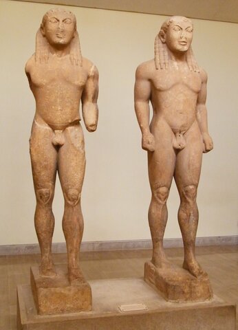 GRECIA. Escuela peloponésica - Cleobis y Biton