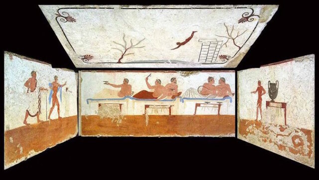 GRECIA. Tumba del nadador